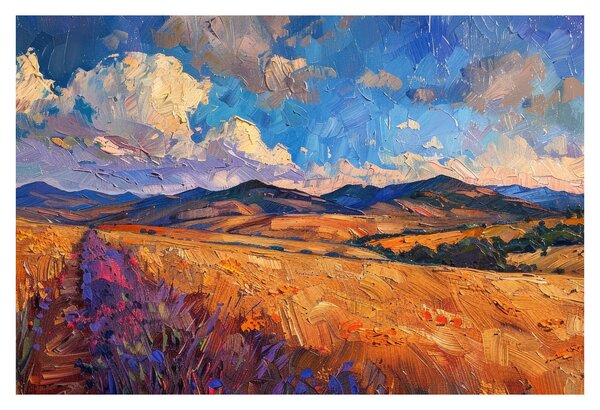 Slika - Ulje na platnu pejzaža (90x60 cm)