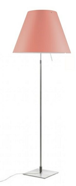 Podne Lampa Luceplan, prigušiv, Ružičasta ruža, Dnevna soba, Aluminij