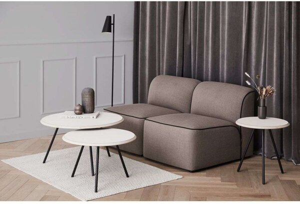 Podne Lampa Woud, Crno, Dnevna soba, Metal