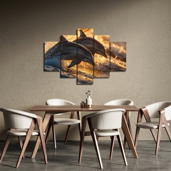 Slika - Dupini (150x105 cm)