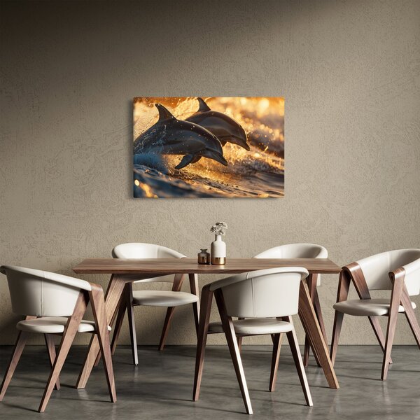 Slika - Dupini (90x60 cm)