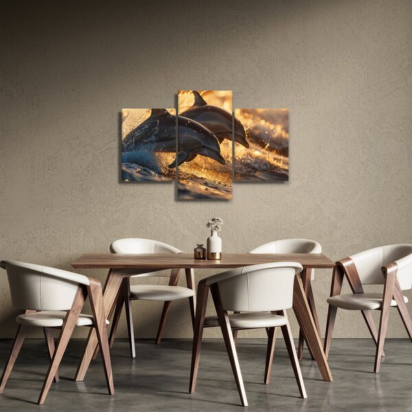 Slika - Dupini (90x60 cm)