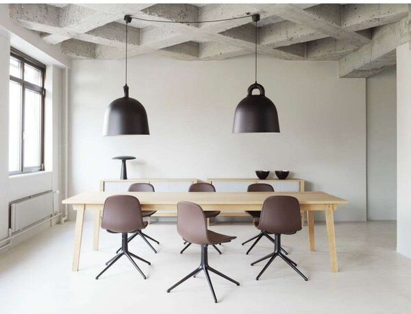 Viseće Svjetiljka Normann Copenhagen, Crno, Dnevna soba, Aluminij