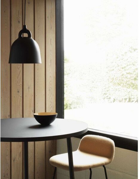 Viseće Svjetiljka Normann Copenhagen, Crno, Dnevna soba, Aluminij