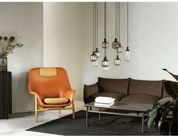 Viseće Svjetiljka Normann Copenhagen, Sivo, Dnevna soba, Staklo
