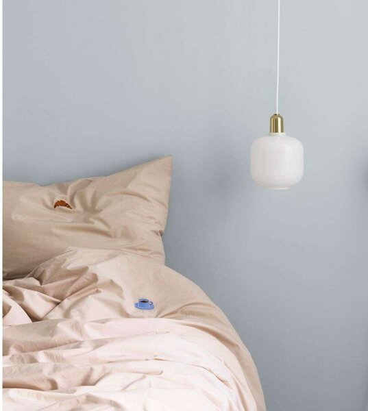 Viseće Svjetiljka Normann Copenhagen, Bijela, Dnevna soba, Staklo