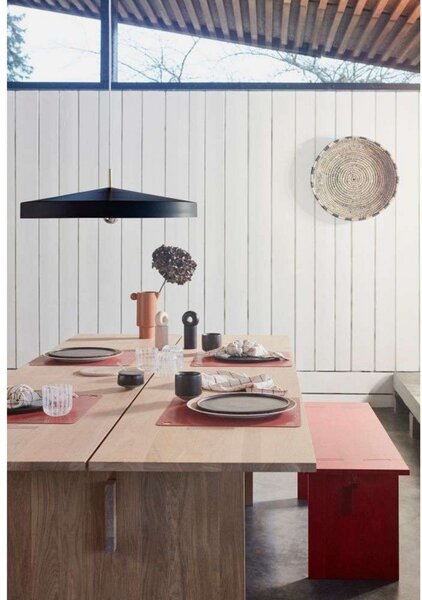 Viseće Svjetiljka OYOY Living Design, Hat Large, prigušiv, Crno, Kuhinja, Metal, Skandinavski