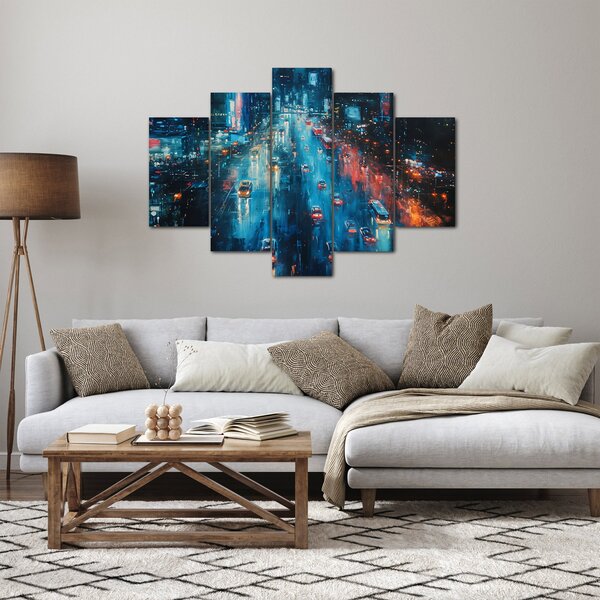 Slika - Veliki grad, ulje na platnu (150x105 cm)