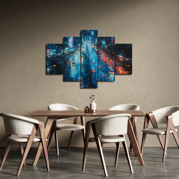 Slika - Veliki grad, ulje na platnu (150x105 cm)