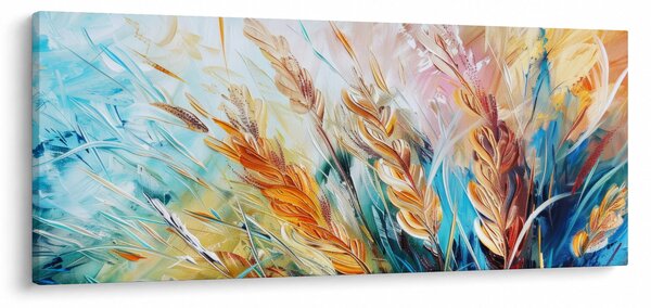 Slika - Pšenica, apstrakcija (120x50 cm)
