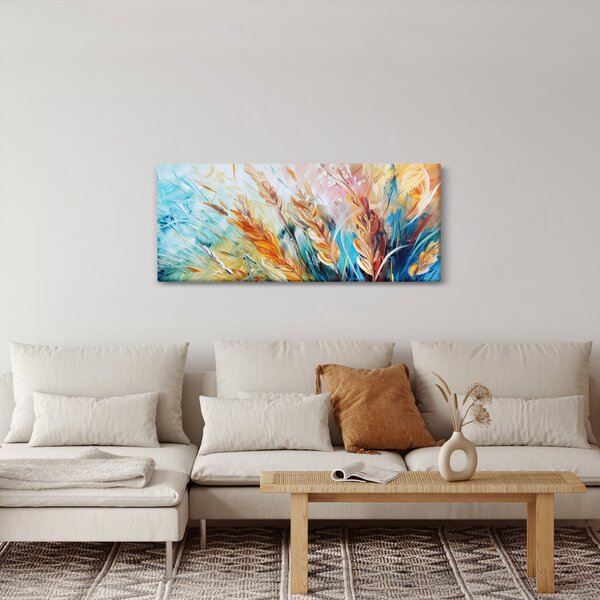 Slika - Pšenica, apstrakcija (120x50 cm)