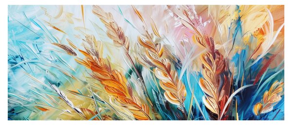Slika - Pšenica, apstrakcija (120x50 cm)