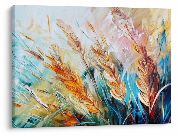 Slika - Pšenica, apstrakcija (70x50 cm)