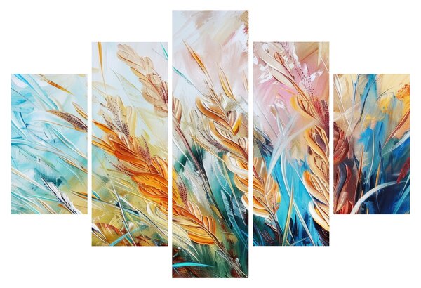 Slika - Pšenica, apstrakcija (150x105 cm)