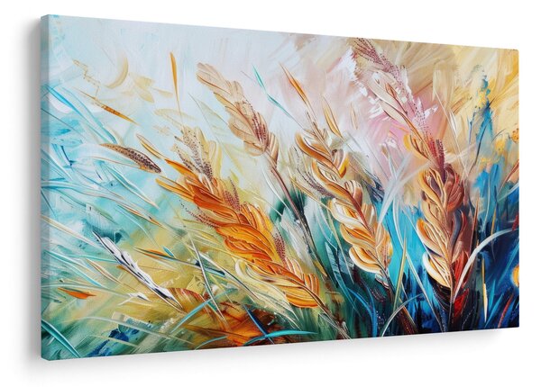 Slika - Pšenica, apstrakcija (90x60 cm)