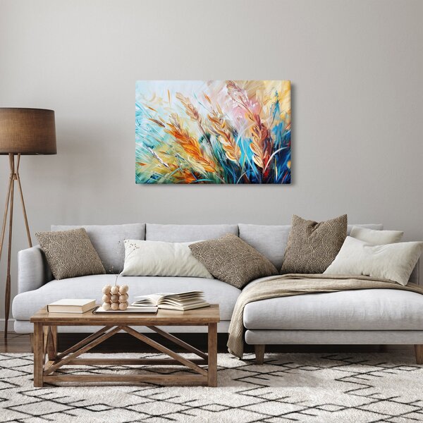 Slika - Pšenica, apstrakcija (90x60 cm)