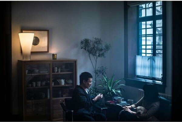 Stolne Lampa Foscarini, Providna, Dnevna soba, Staklo
