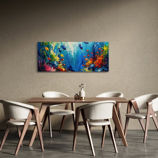 Slika - Slikanje podvodnog svijeta (120x50 cm)