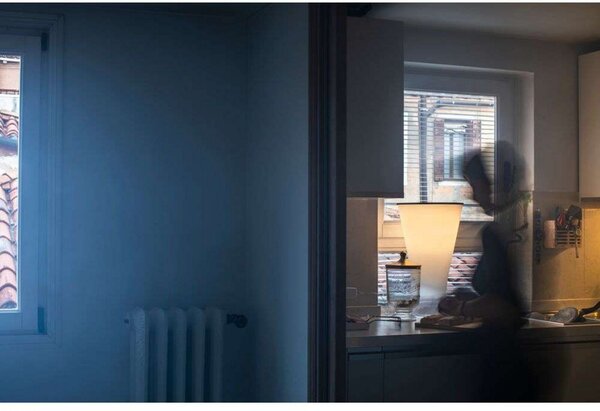 Stolne Lampa Foscarini, Providna, Dnevna soba, Staklo