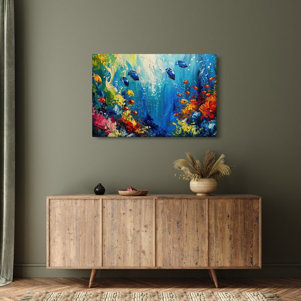 Slika - Slikanje podvodnog svijeta (90x60 cm)