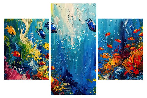 Slika - Slikanje podvodnog svijeta (90x60 cm)