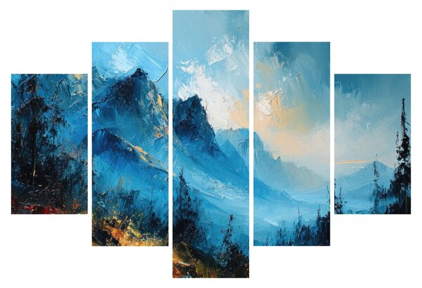 Slika - Slikanje planina (150x105 cm)