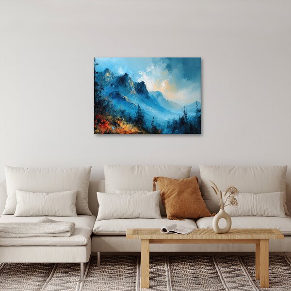 Slika - Slikanje planina (70x50 cm)