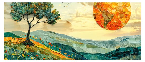 Slika - Pejzažna ilustracija (120x50 cm)