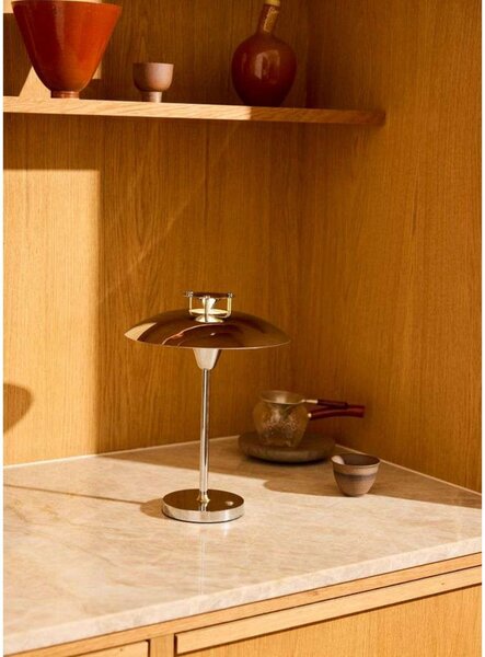 Stolne Lampa Halo Design, prigušiv, Metalik, Dnevna soba, Metal