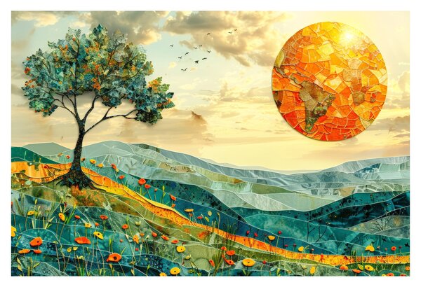 Slika - Pejzažna ilustracija (90x60 cm)