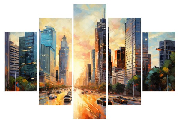 Slika - Slikarstvo grada (150x105 cm)