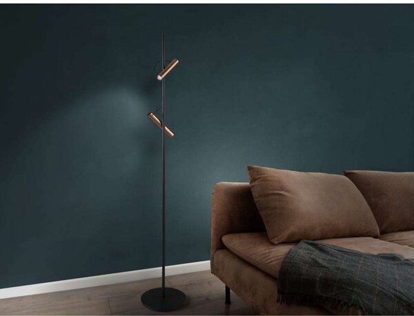 Podne Lampa LIGHT-POINT, Zlato / mjed, Dnevna soba, Aluminij