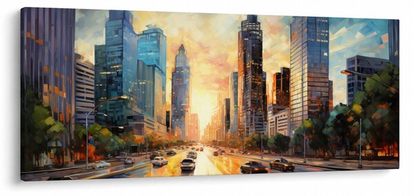 Slika - Slikarstvo grada (120x50 cm)