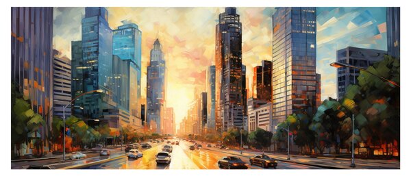 Slika - Slikarstvo grada (120x50 cm)