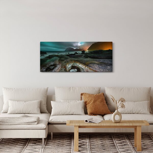 Slika - Noćna scena (120x50 cm)