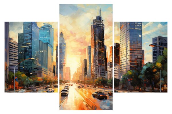 Slika - Slikarstvo grada (90x60 cm)