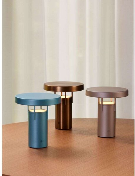 Stolne Lampa Hübsch, Bež, Dnevna soba, Aluminij
