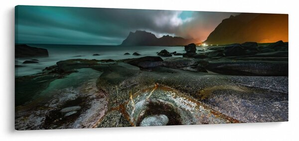 Slika - Noćna scena (120x50 cm)