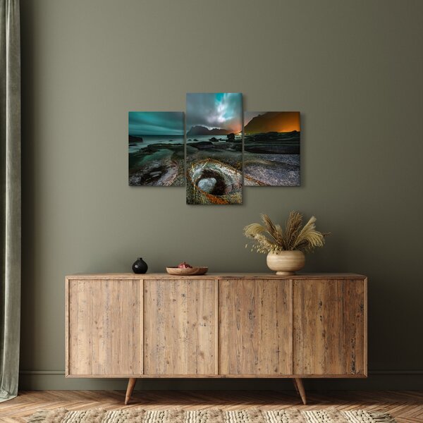 Slika - Noćna scena (90x60 cm)