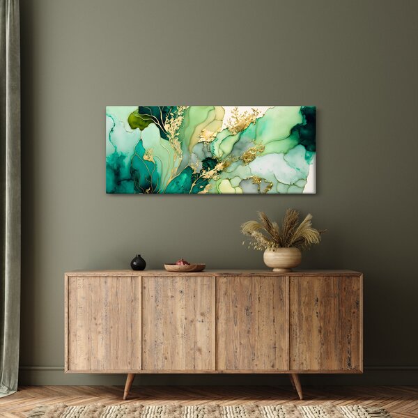 Slika - Zelena apstrakcija (120x50 cm)