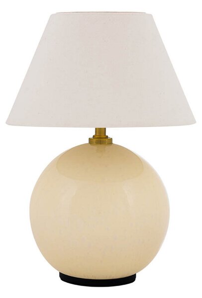 Stolne Lampa Globen Lighting, IRIS, prigušiv, Bež, Dnevna soba, Staklo, Vintage