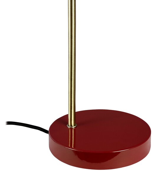 Stolne Lampa Dyberg Larsen, Ocean, Crvena, Dnevna soba, Metal, Dizajn