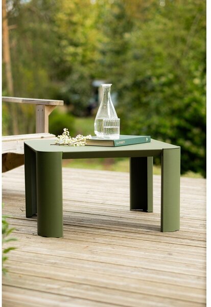 Metalni vrtni stolić za kavu 65x65 cm Fli – noo.ma