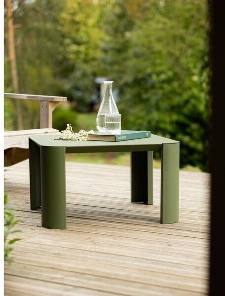 Metalni vrtni stolić za kavu 65x65 cm Fli – noo.ma