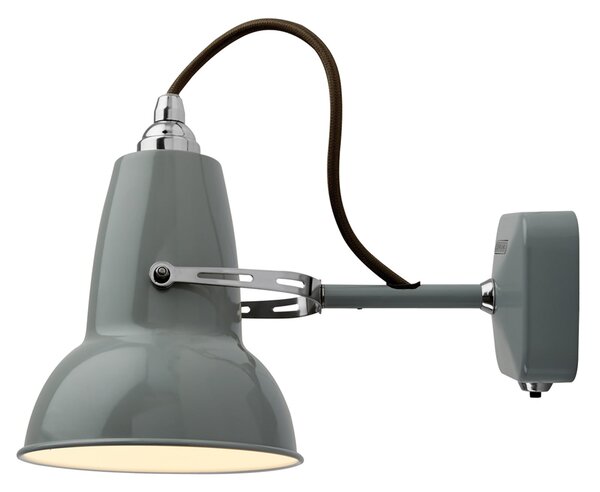 Zidne Svjetiljka Anglepoise, Original 1227, Sivo, Dnevna soba, Metal, Industrijski dizajn