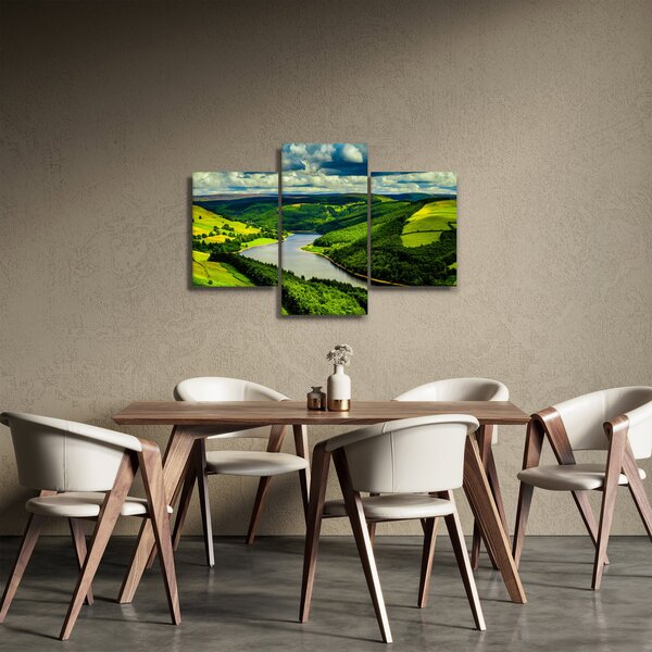 Slika - Zeleni krajolik (90x60 cm)