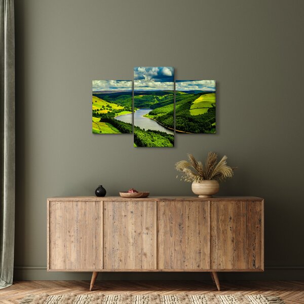 Slika - Zeleni krajolik (90x60 cm)