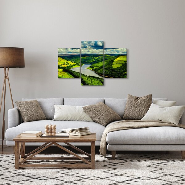 Slika - Zeleni krajolik (90x60 cm)