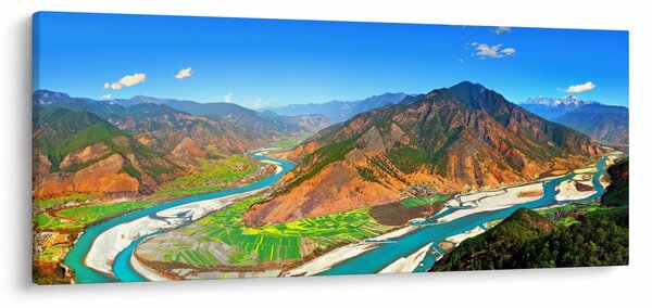 Slika - rijeka Yangtze (120x50 cm)