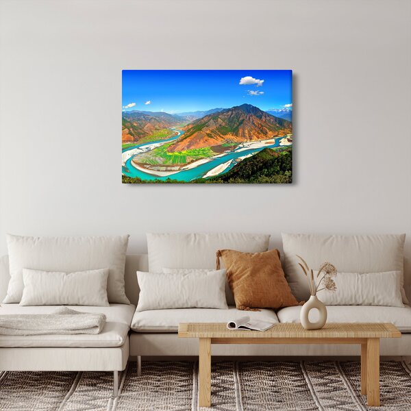 Slika - rijeka Yangtze (90x60 cm)